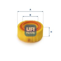 Luftfilter UFI 30.880.00 Filtereinsatz FüR Piaggio APE Vespacar MP TM