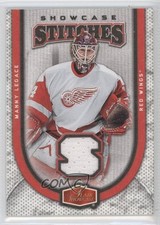 2006-07 Flair Showcase Showcase Stitches Manny Legace #SS-ML 0v1