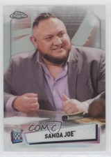 2021 Topps Chrome WWE Refractor Samoa Joe #39 2k3