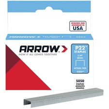 Image of Arrow A224 P22 Staples 6mm (1/4in) Box 5050