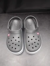 Black And White Crocs Size M10 W12
