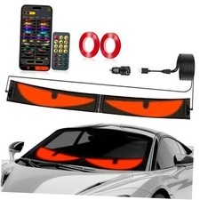 Eyes Led Lights for Cars 2PCS - 14.72x3.62In Customizable 14.72x3.62in-2pcs