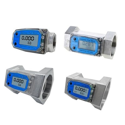 Liquid Flow Sensor Meter for Fuel Water 1in/2in/2.5in/3in Electronic Flow Meter