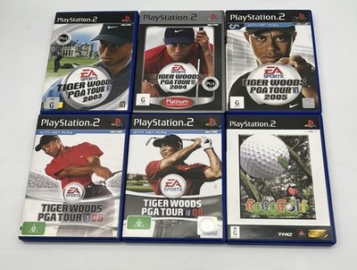 Tiger Woods PGA Tour Golf Games Various PS2 PlayStation & Go Go Golf Game