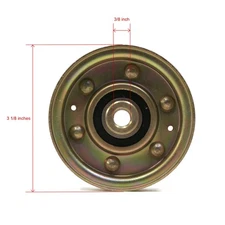Flat Idler Pulley for 2005 Yard Machines 13A3791G700 Lawnmower Tractor Engine
