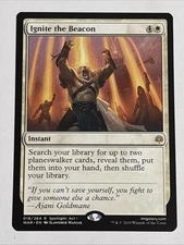 MTG War of the Spark Ignite the Beacon 018/264 NM Rare
