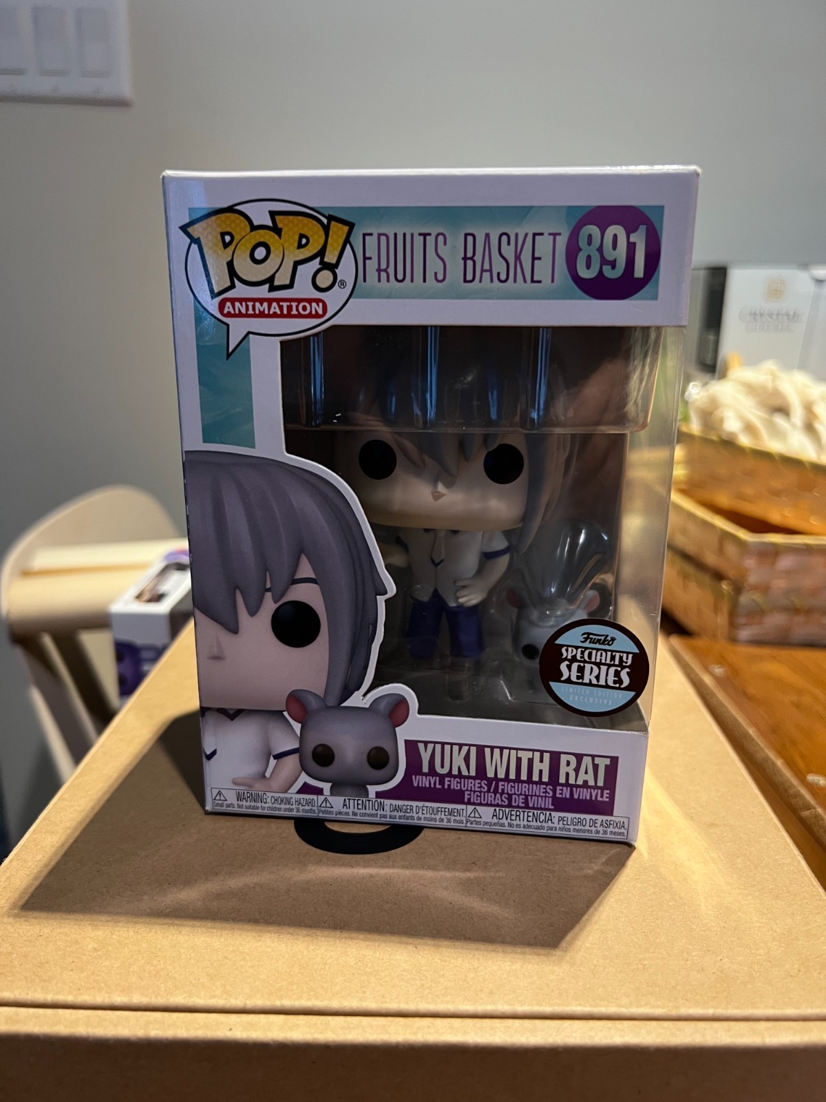 En Oferta Funko Pop! Figura Vinilo Animación Fruits Basket Yuki Con Rata #89 En Caja