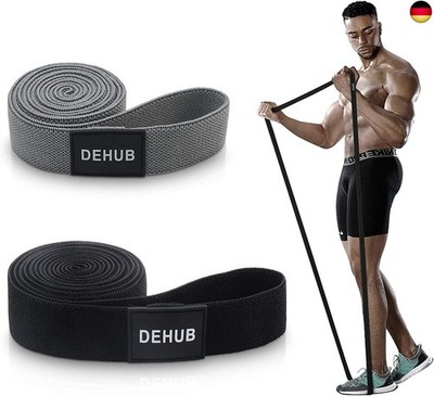Sport Gummiband Fitness,DEHUB Fitness Gymnastikband Gummibänder Fitnessbänder f