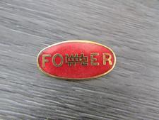 Fowler Leeds Agricultural Engineers Steam Traction Engine Maker Badge