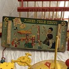 Fisher-Price Vintage 1963 Circus Pull Toy Set w/ Animals & Accessories — photo 10