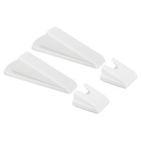 2Stk TüRstopper, TüRstopper Gummi TüRkeil GroßEr TüRkeil FüR Der TüR, Innen Weiß