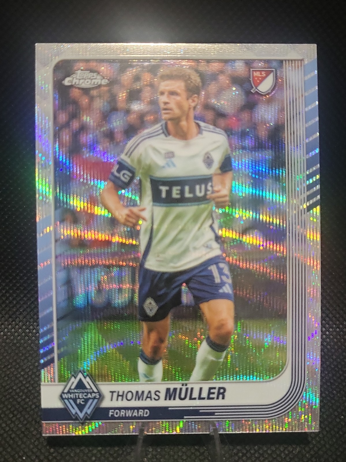 2025 Topps Chrome Mls - Thomas Muller #97 Wave Refractor