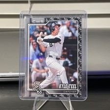 2026 Topps Series 1 Kyle Teel Team Logo Border Variation SSP  White Sox #201