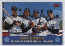 2000 Topps Combos Paul O'Neill Derek Jeter Bernie Williams Tino Martinez HOF 0t2