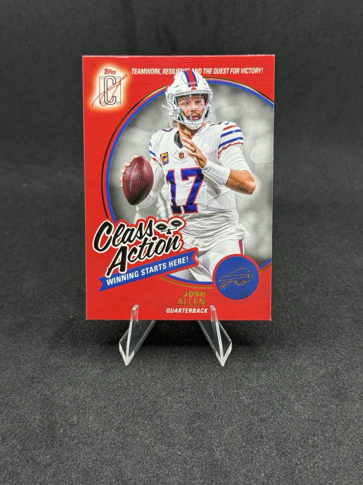 2025 Topps Signature Class - Class Action • Josh Allen #CA-4