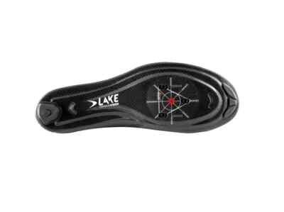 Lake CX 218 X wide fit Road cycling shoe in Black and Grey UK