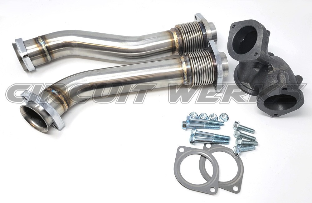 1999.5-2003 Ford F350 7.3L Powerstroke Stainless Steel Up Pipe Kit – Turbo Bellow