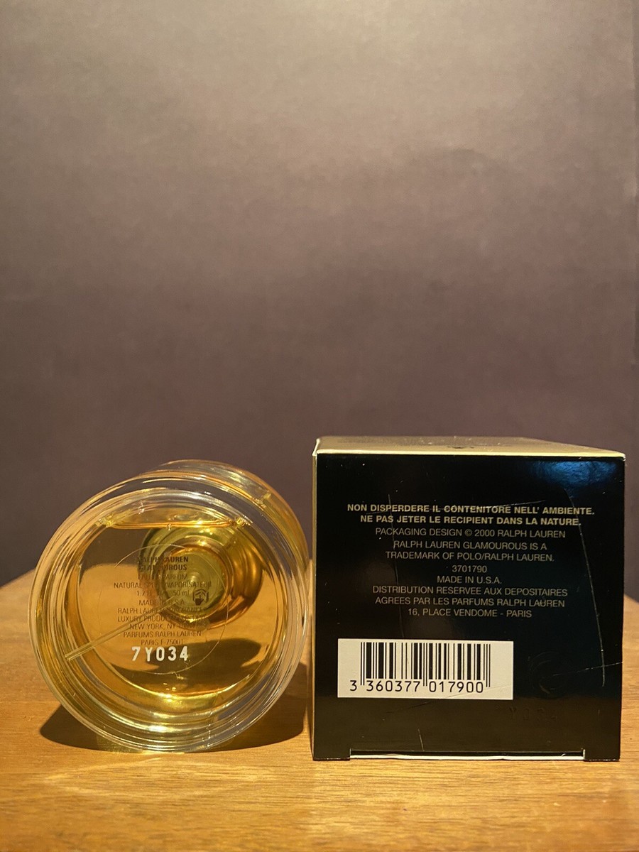 RALPH LAUREN GLAMOUROUS 1.7 FL. Oz / 50 ml Eau de Parfum Spray New