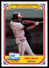 1984 Topps Drake's Big Hitters #23 Eddie Murray NM or Better