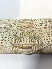 NWT BRAHMIN VERONICA HOLOGRAM ENVELOPE TRI FOLD WALLET