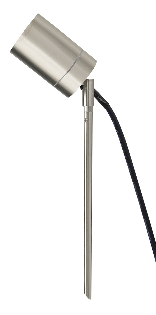 Modern Stainless Steel Outdoor Garden Landscape Ground Spike Spot Lights GU10