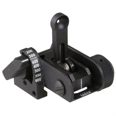 Genuine Matech Sight OGU83 Flip Up Rear NEW Picatinney Mount Sight