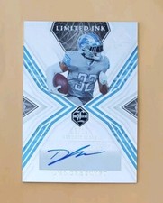 2022 Panini Limited Ink Silver Spotlight /25 D'Andre Swift #LI-DSW SSP Auto