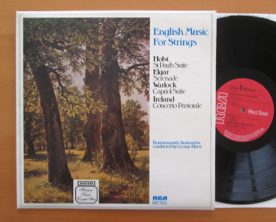 RL 25071 English Music For Strings George Hurst 1977 NEAR MINT RCA Stereo LP