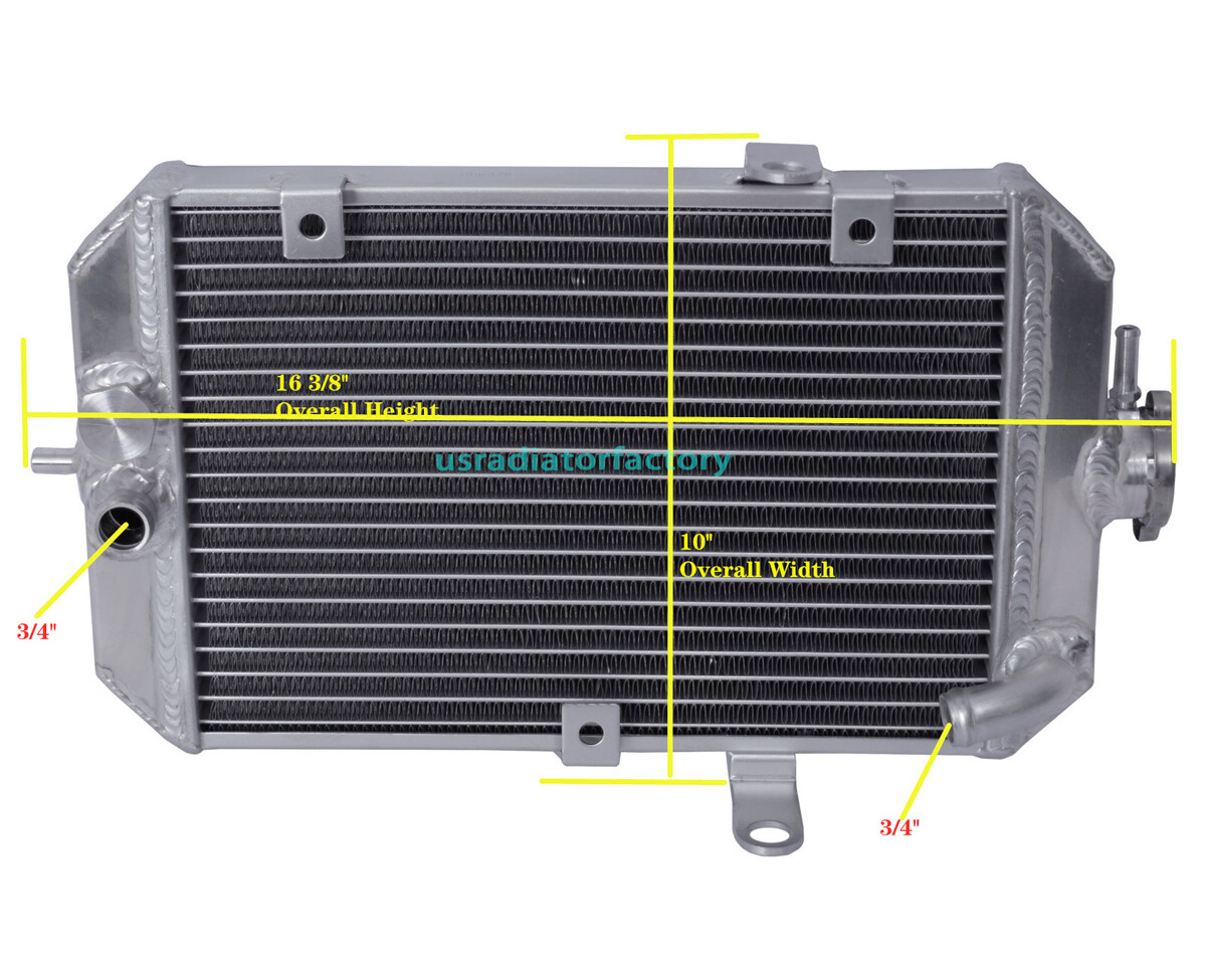 All Aluminum Radiator For Yamaha 2001-2005 Raptor 660R YFM660R 2004 ...