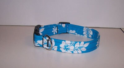 hibiscus dog collar
