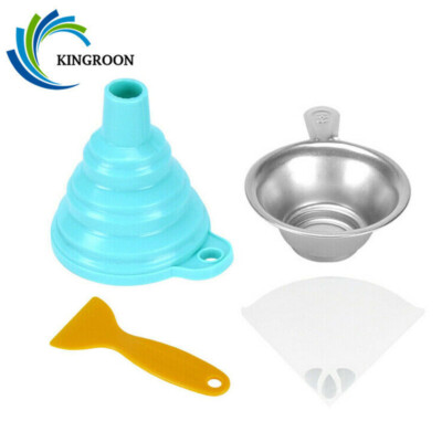 UV Resin Filter Light-curing Funnel Toolkit For LCD SLA ELEGOO 3D Printer US