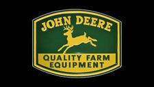 John Deere Vintage 1950 "Tin Plate Style" Historic Redrawn Emblem Sticker Decal