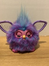 Furby Tye Dye Purple Plush Interactive Toy 2023 Tested Works Pre-owned