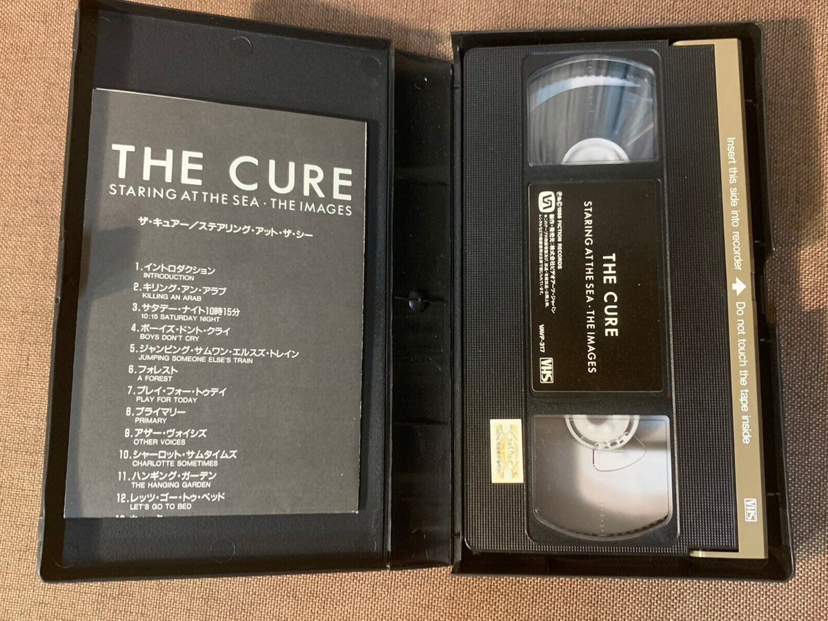 THE CURE Staring At The Sea The Images JAPAN VHS VIDEO TAPE VAVP