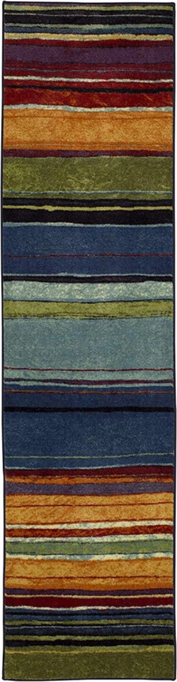 Alfombras Mohawk Home Rainbow, 2 pies x 8 pies, MULTI 2 x 8 múltiples  Foto 2 de 4