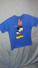 Vintage Laughing Mickey Mouse T Shirt tee Florida Size Youth 10 / 12 vtg w tag