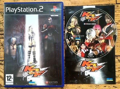 KING OF FIGHTERS MAXIMUM IMPACT - LEERKARTON + ANLEITUNG DVD Original PS2 PAL FRA