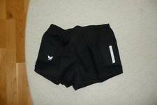 Schwarze Vintage Erima Torwart Shorts zum Trikot Gr.6/M