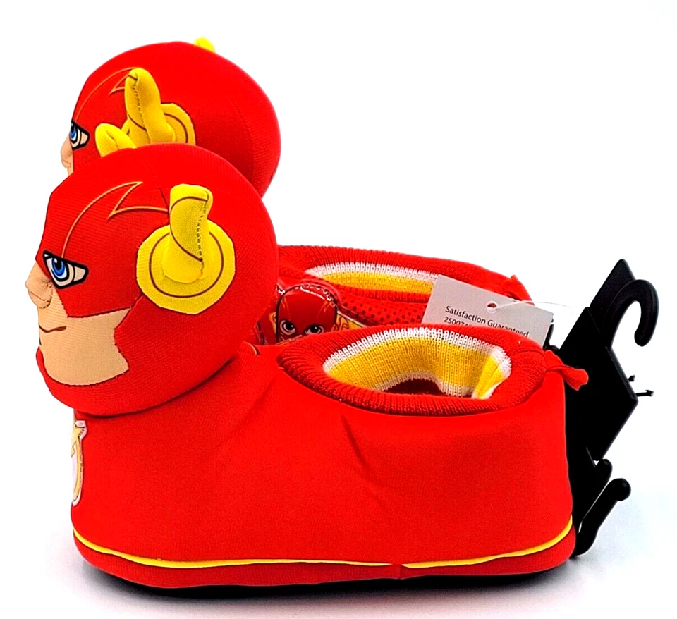Zapatillas rojas iluminadas The Flash DC Comics para niños pequeños talla 7-8 Foto 2 de 4