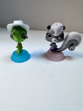 Lot Of 2 McDonald's 2014 Happy Meal Littlest Pet Shop Bobble