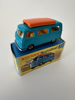 Matchbox Superfast No.23 VW Camper mit OVP, *Top Zustand*
