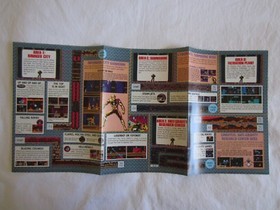 Flintstones Rescue of Dino & Hoppy (NES) Nintendo Power Poster 1991 Taito RARE