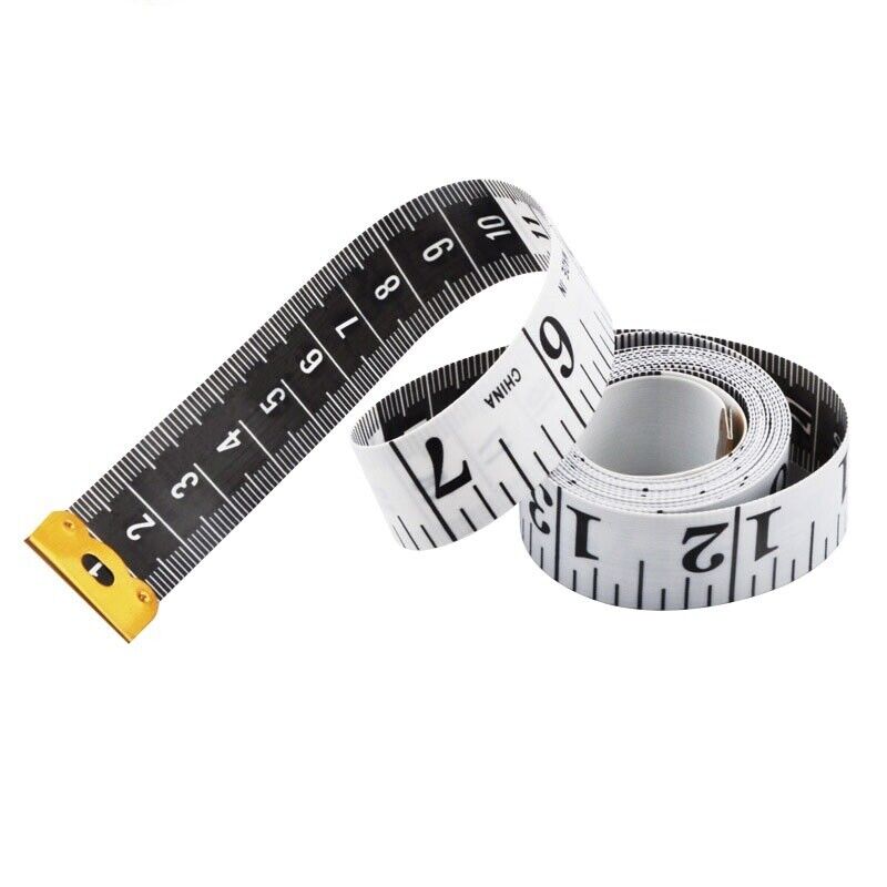 Dual Sided Measuring Tape, 6 Colors Double Scale Soft Tape Measure