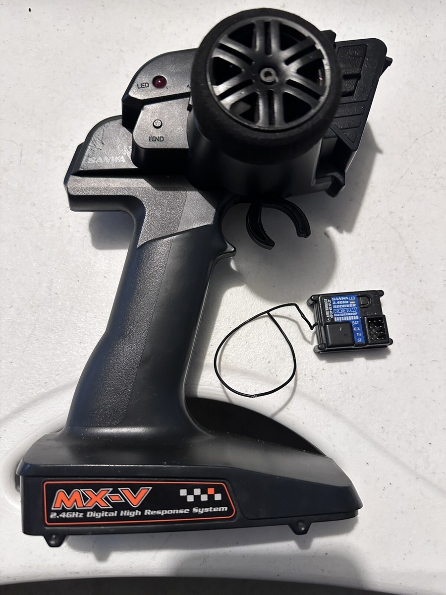 Sanwa Airtronics MX-V 2.4ghz Digital High Response Radio 92622 RX 