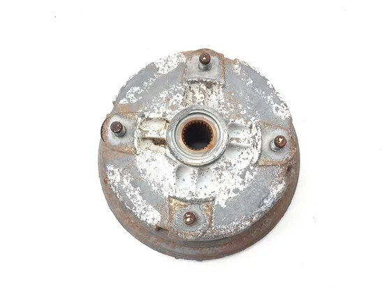 Left Rear Drum Brake Backing Assembly 1991 Kawasaki Bayou