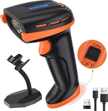 Tera Pro Barcode Scanner with Power Switch Battery Level Indicator... 