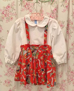 little girl suspender dress