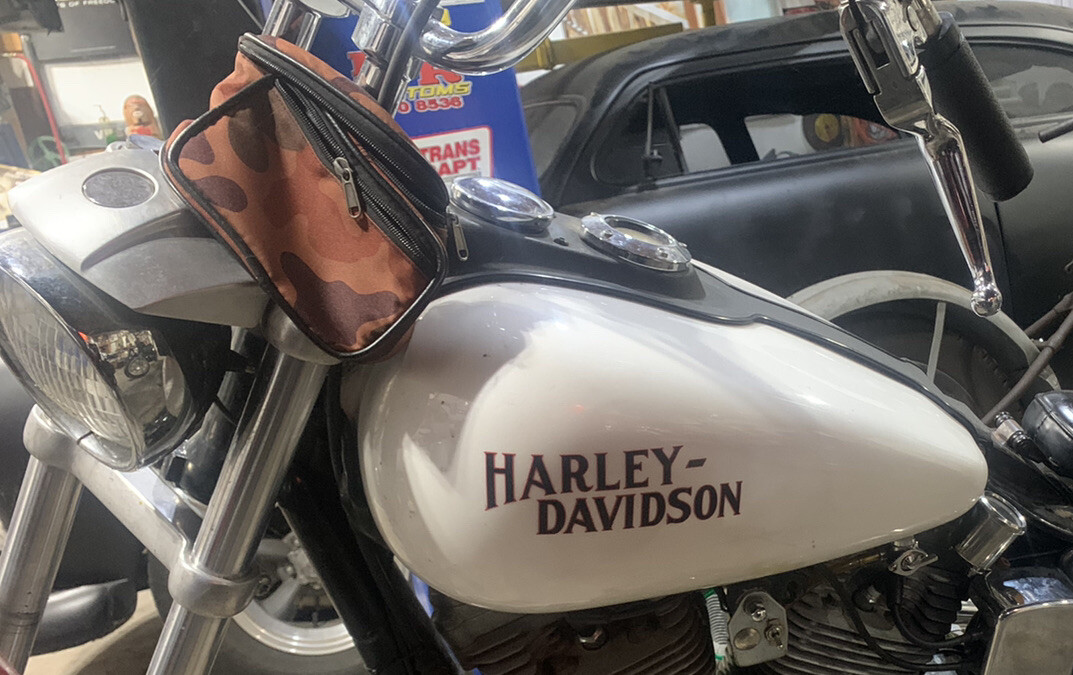 Harley Davidson AMF Fuel Tank Decal 6136879 NOS OEM 1979 Genuine 1980