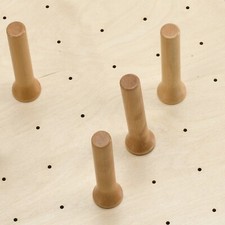 Extra Wood Peg for 4DPS System Replacement Natural Wood 4DPS-PEG