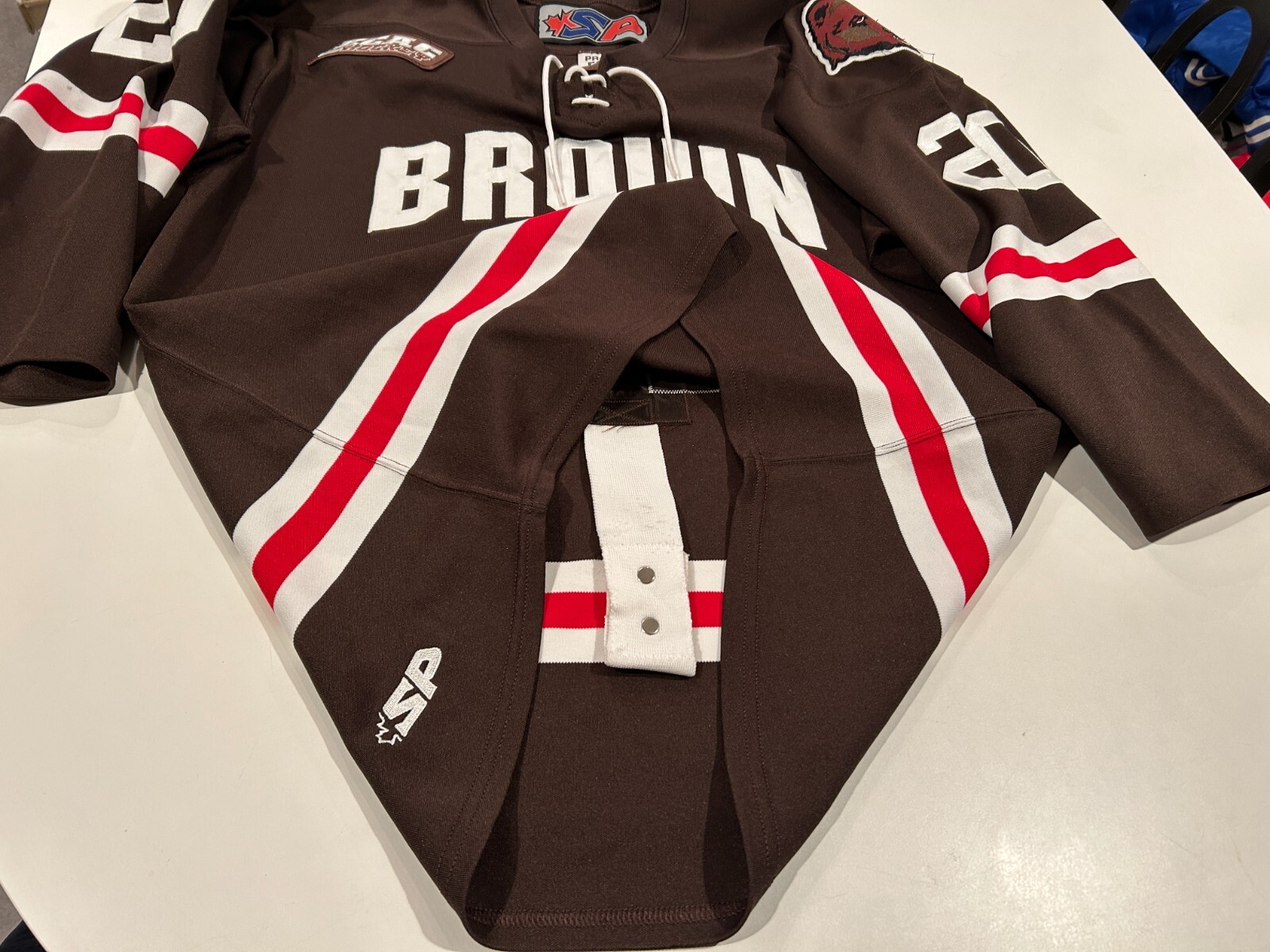 original c 20172018 TIM LAPPIN BROWN UNIVERSITY college hockey GAME